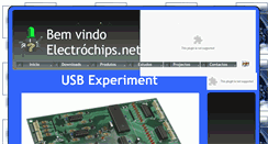 Desktop Screenshot of electrochips.net